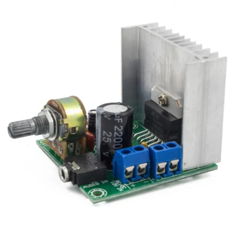 TDA7297 15W*2 AC/DC 12V Digital Audio Amplifier DIY Kit Dual-Channel Module